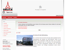 Tablet Screenshot of harrer-motoren.de